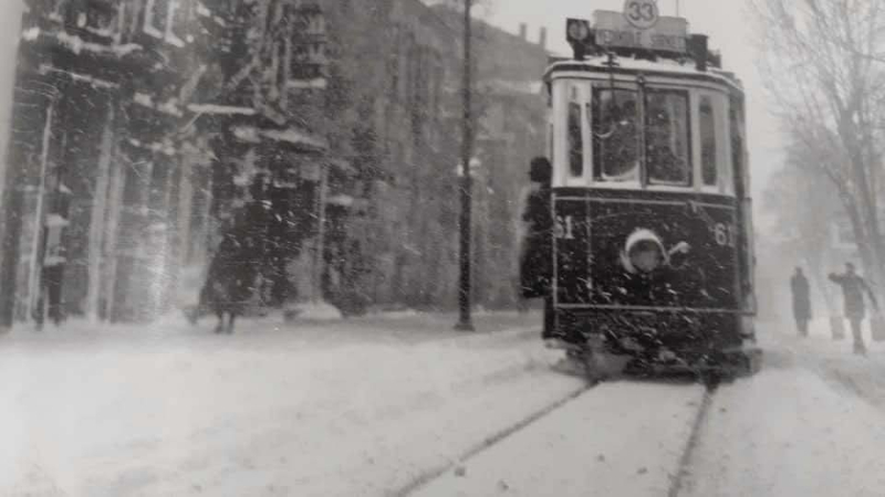 1954 - İstanbul'da yaşanan büyük kış mevsimi 65